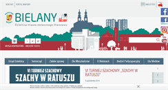 Desktop Screenshot of bielany.waw.pl