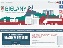 Tablet Screenshot of bielany.waw.pl